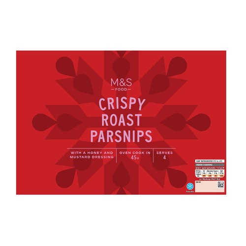 M&S Honey & Mustard Parsnips