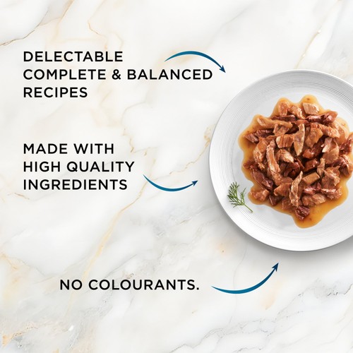 Gourmet Perle Ocean Delicacies in Gravy Wet Cat Food