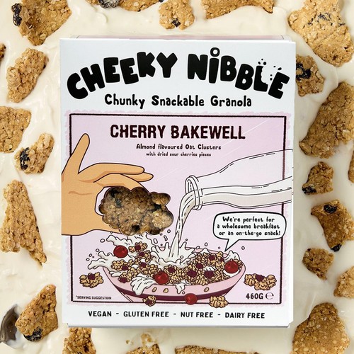 Cheeky Nibble Cherry Bakewell Granola