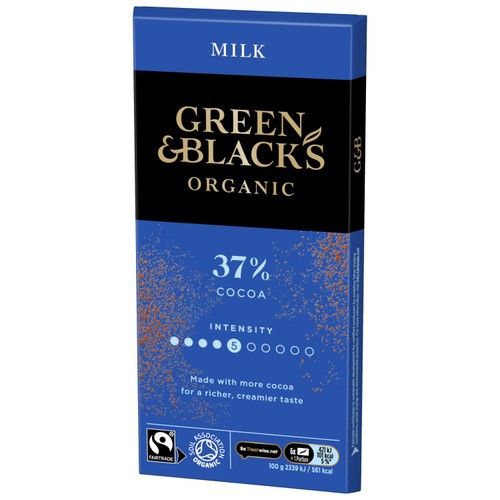 Green & Black's Organic Milk Chocolate Bar