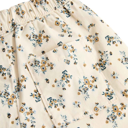 M&S Floral Woven Balloon Trouser, 4-5 Years, Ivory