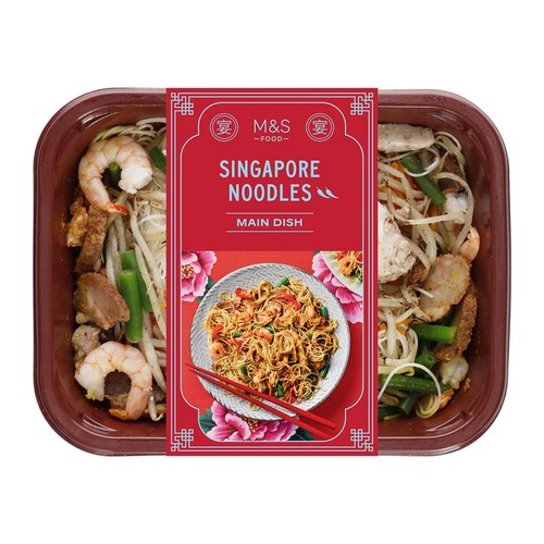 M&S Singapore Noodles