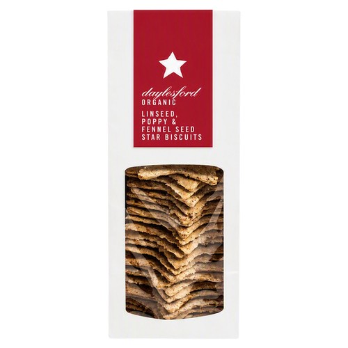 Daylesford Organic Fennel & Seed Savoury Biscuits
