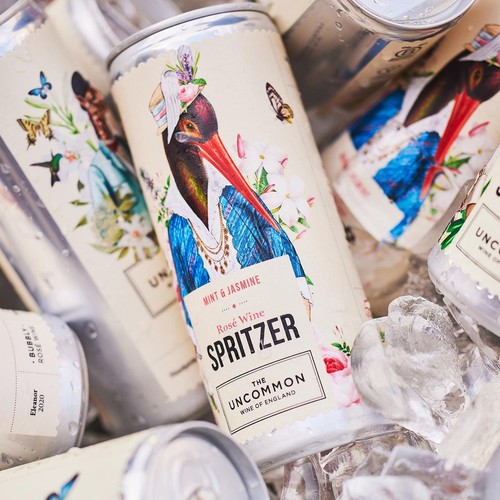 The Uncommon English Rose Spritzer Cans Multipack