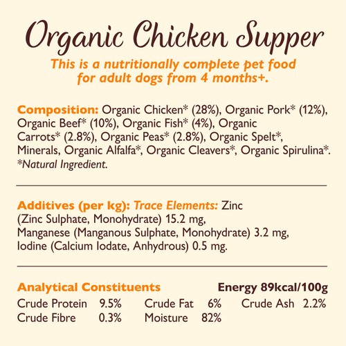 Lily's Kitchen Dog Organic Dinners Multipack