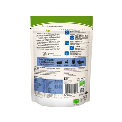 Linwoods Multi Boost Milled Hemp, Flax & Chia