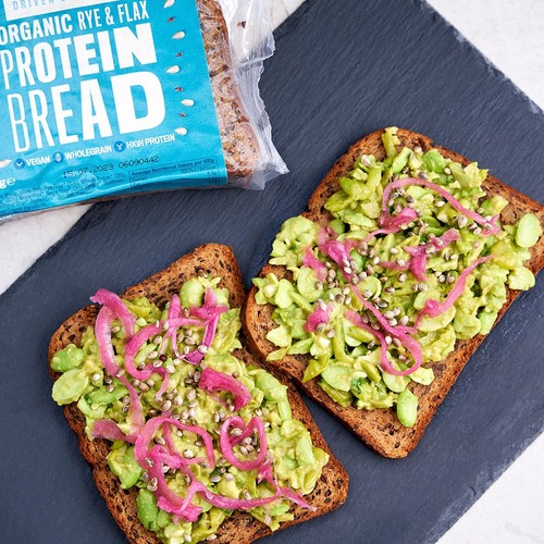 Profusion Organic Protein Bread Rye & Flax
