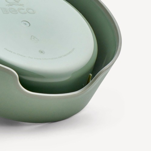Beco Steady Cat Bowl Olive Green