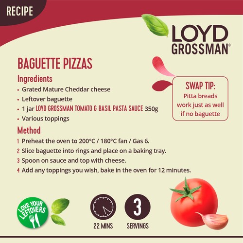 Loyd Grossman Tomato & Basil Pasta Sauce