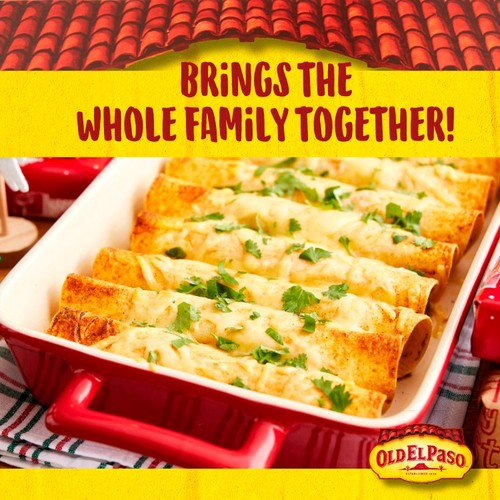 Old El Paso Family Pack Cheesy Baked Enchilada Kit 750g