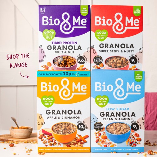 Bio&Me Apple & Cinnamon Prebiotic Granola