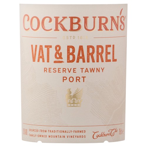 Cockburns Vat & Barrel Reserve Tawny Port