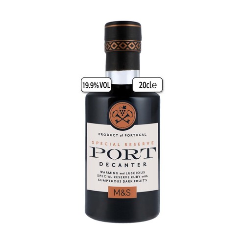 M&S Special Reserve Port Decanter