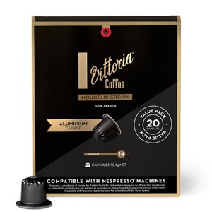 Vittoria Mountain Grown Aluminium Nespresso Compatible Capsules