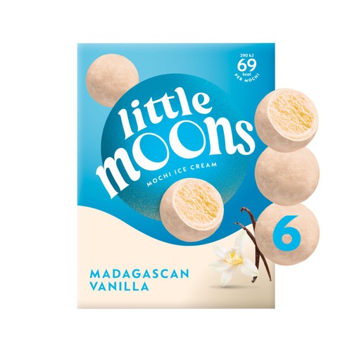 Little Moons Vanilla Mochi Ice Cream