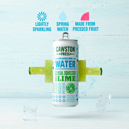Cawston Press Lime Sparkling Water
