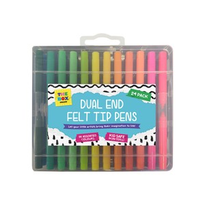 Dual End Felt Tip Pens 24pk