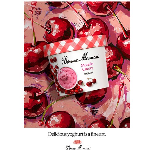 Bonne Maman Morello Cherry Yoghurt