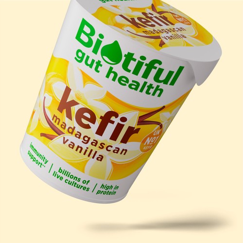 Biotiful Kefir Yogurt Madagascan Vanilla