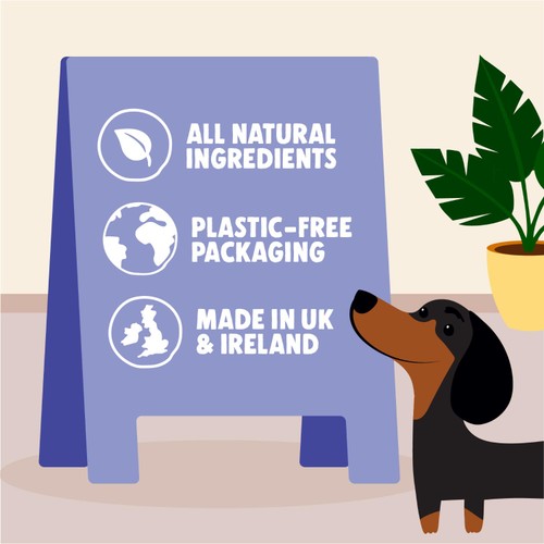 Denzels Blueberry Muffin Soft-Baked Bars for Dogs