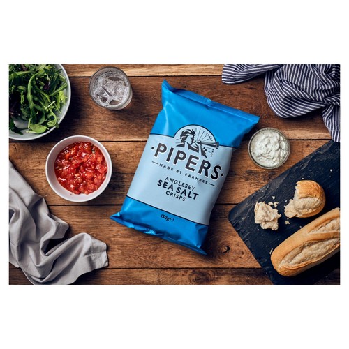 Pipers Anglesey Sea Salt Sharing Bag Crisps