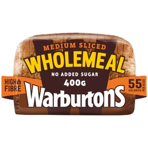 Warburtons White Sliced Medium Loaf