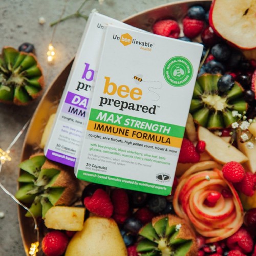 Unbeelievable Health Bee Prepared Max Strength Immune Formula Capsules
