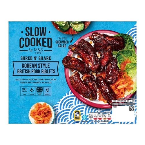 M&S Slow Cooked Korean Style Pork Riblets