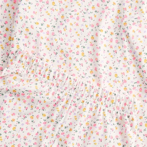 M&S Ditsy Floral Core Essential PJ, 3-4 Y, Pink Mix