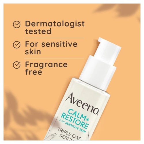 Aveeno Face Calm+Restore Triple Oat Serum 