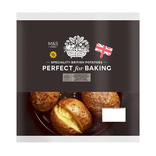 M&S 4 Speciality Baking Potatoes