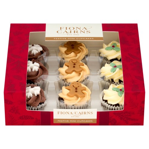 Fiona Cairns 9 Christmas Mini Fairy Cakes