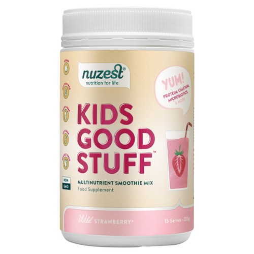 Nuzest Kids Good Stuff Wild Strawberry Multinutrient Smoothie Mix