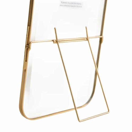 M&S Rounded Photo Frame 5x7 inch, Gold