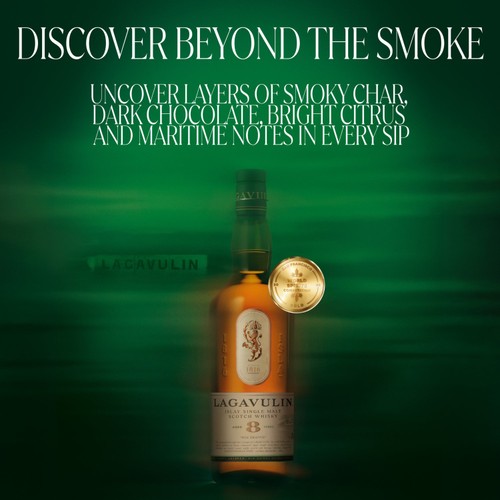 Lagavulin 8 Year Old Single Malt Scotch Whisky