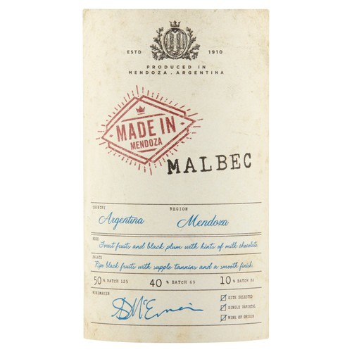 Made in Mendoza Malbec