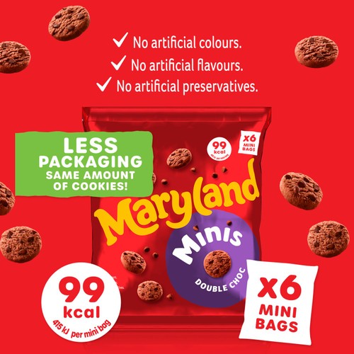 Maryland Cookies Double Chocolate Minis Multipack