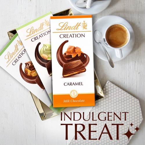 Lindt Creation Milk Caramel Chocolate Bar