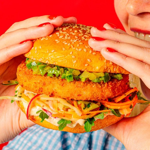 Moving Mountains No Chicken Burger
