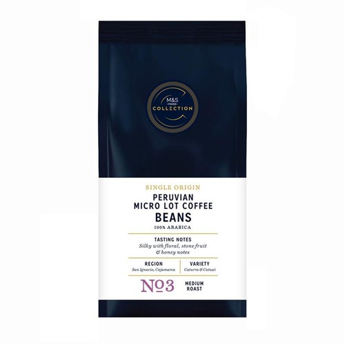 M&S Collection Peruvian Micro Lot Coffee Beans