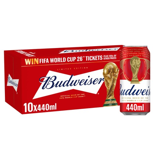 Budweiser Lager Beer Cans