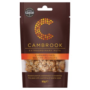 Cambrook Caramelised Sesame Peanuts