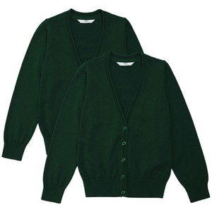 Green 2pk Cotton Cardigan 4-5Y