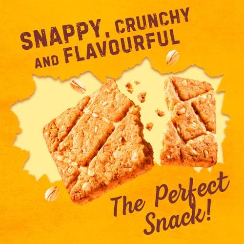 McVitie's Hobnobs Biscuits Oaty Snaps Vanilla