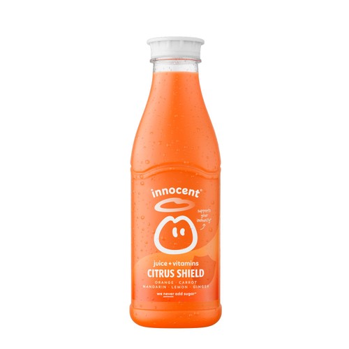 Innocent Plus Citrus Shield Orange & Carrot Juice with Vitamins
