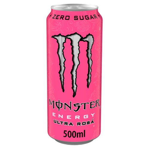 Monster Energy Drink Ultra Rosa Zero Sugar 