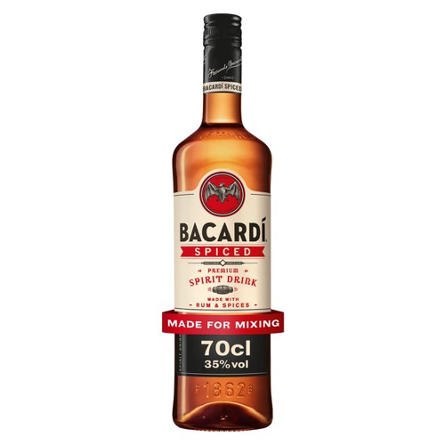 Bacardi Spiced Premium Rum Spirit Drink