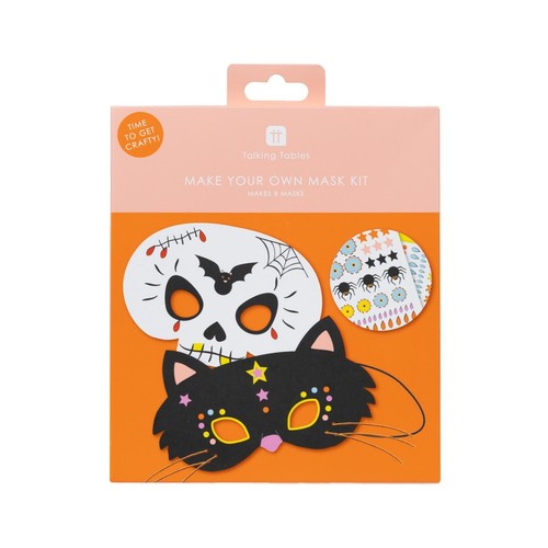 Talking Tables Pumpkin Halloween Mask Kit