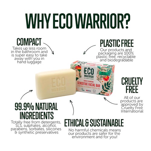 Eco Warrior Sensitive Facial Bar