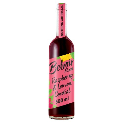 Belvoir Raspberry & Lemon Cordial